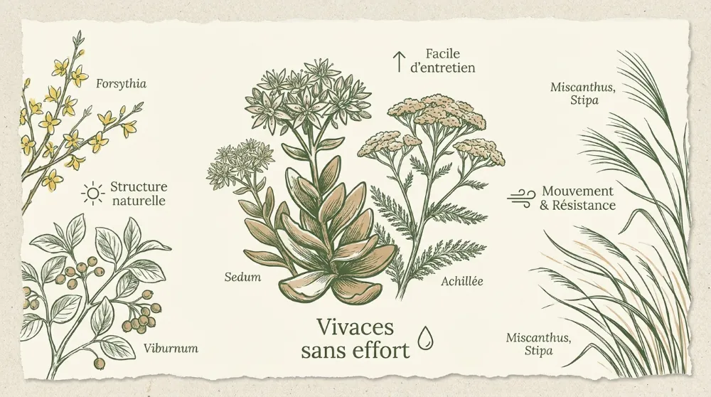 plantes résilientes sans entretien